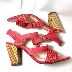 Women NWOT Bottero vegan leather sandals , sz 10